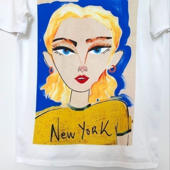 Zara Graphic‎ Girl Top - Picture 3 of 5